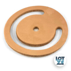 Lederventilklappe ohne Beschwerung 118 mm