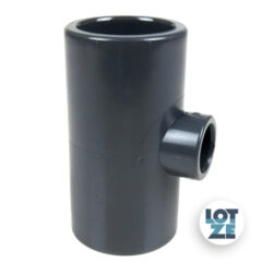 T-Stück PVC 90° reduziert