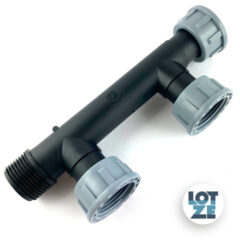 Verteiler 2-fach Abgang PP