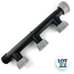 Verteiler 3-fach Abgang PP