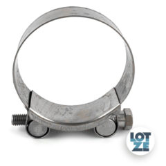 Schlauchschelle Gelenkbolzenschelle Edelstahl 304, 64 - 67 mm