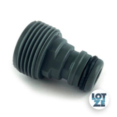 Geräteadapter ¾ Zoll (26,44 mm) Außengewinde mit Klick-Stecker