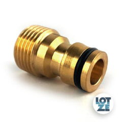 Gerätestück Messing ½ Zoll Außengewinde