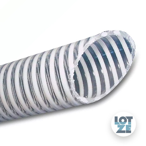 Saugschlauch PVC-Spirale 1½ Zoll Schlepperschlauch UV-beständig lfdm