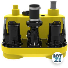 Fäkalienhebeanlage-Doppelanlage compli 1010/4 BW