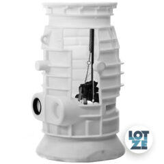 Kunststoffschacht PKS-B 800-D32 für Doppelanlage