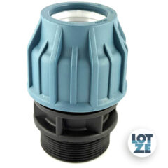 PE-Rohr Anschlussverschraubung