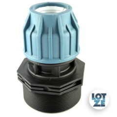 PE-Rohr Anschlussverschraubung