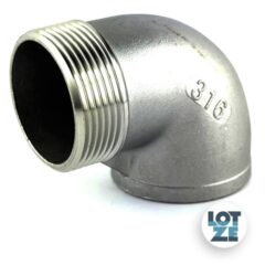 Winkel Edelstahl 90°