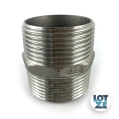 Doppelnippel Edelstahl