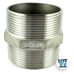 Doppelnippel Edelstahl