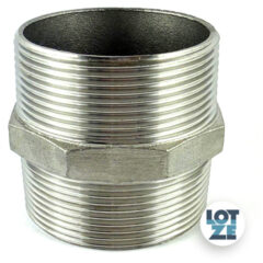 Doppelnippel Edelstahl