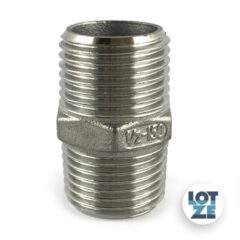 Doppelnippel Edelstahl