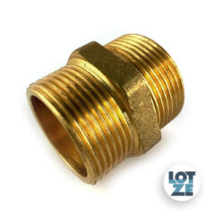 Doppelnippel Messing