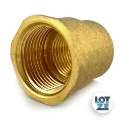 Muffe, reduziert Messing