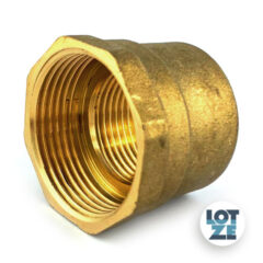 Muffe, reduziert Messing