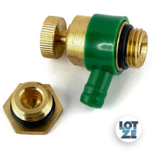 Entleerungsventil Messing mit Stopfen