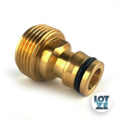 Gerätestück Messing ¾ Zoll Außengewinde