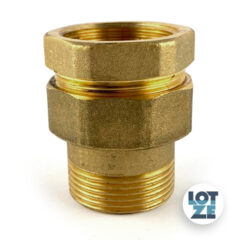 Doppelverschraubung 1¼" IG/AG konisch dichtend Messing