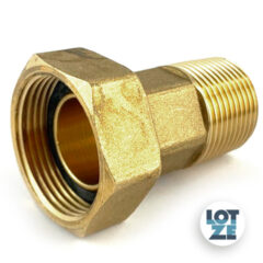 Wasserzähler Verschraubung Messing