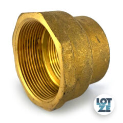 Muffe, reduziert Messing