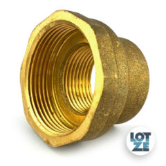 Muffe, reduziert Messing