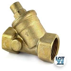 Rückschlagventil Schrägsitz Messing