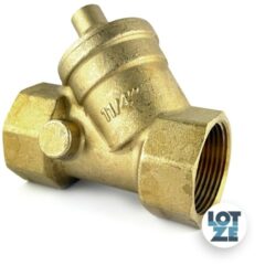 Rückschlagventil Schrägsitz Messing