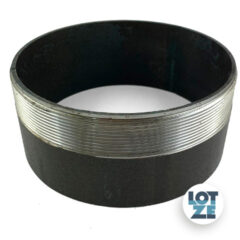 Anschweißnippel Stahl schwarz