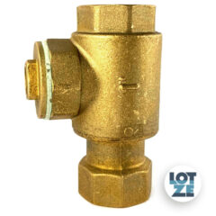 Rückschlagventil mit seitlicher Öffnung 1" IG/IG Messing