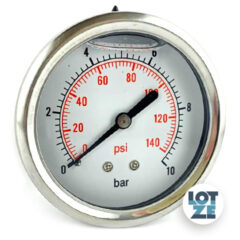 Glyzerin Manometer 0 - 10 bar