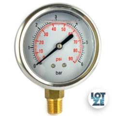Glyzerin Manometer 0 - 6 bar