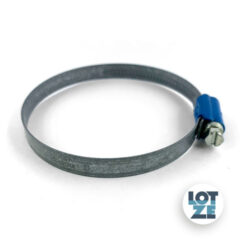 Schlauchschelle Schlauchklemme ABA blau 60-80/ 9 mm