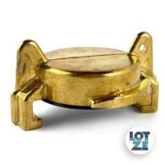 Schnellkupplung End-/Blindstück Messing