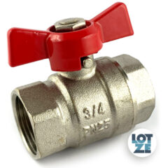 Kugelhahn mit Flügelgriff