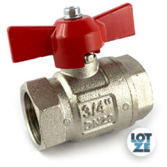 Kugelhahn mit Flügelgriff