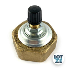 Kappe Messing mit Luftventil