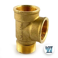 T-Stück Messing 3-Wege