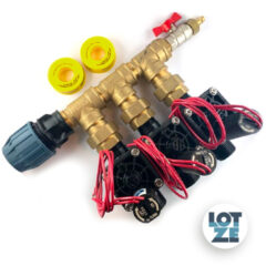 Verteiler Bausatz mit 3 Magnetventilen