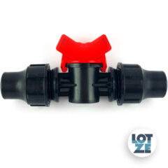 Tropfrohr Absperrhahn