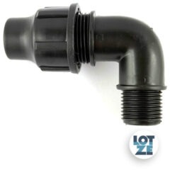 Tropfrohr Klemmverbinder Winkel 90°