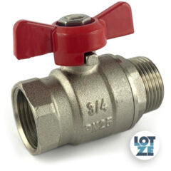 Kugelhahn mit Flügelgriff