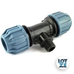 T-Stück Außengewinde PP