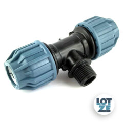 T-Stück Außengewinde PP