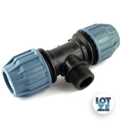 T-Stück Außengewinde PP