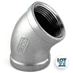 Winkel Edelstahl 45°