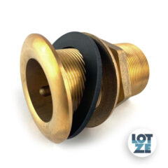 Behälterdurchführung Messing