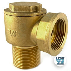 Rückschlagventil Winkel Messing