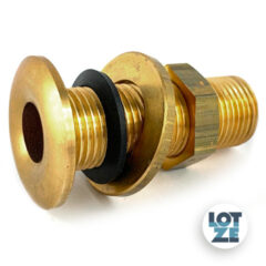 Behälterdurchführung Messing