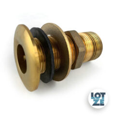 Behälterdurchführung Messing